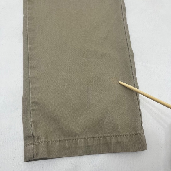 Volcom Men’s 33 Vmonty Chino Pants Khaki/Brown Straight Flat Front Stretch A1131 - Picture 10 of 14